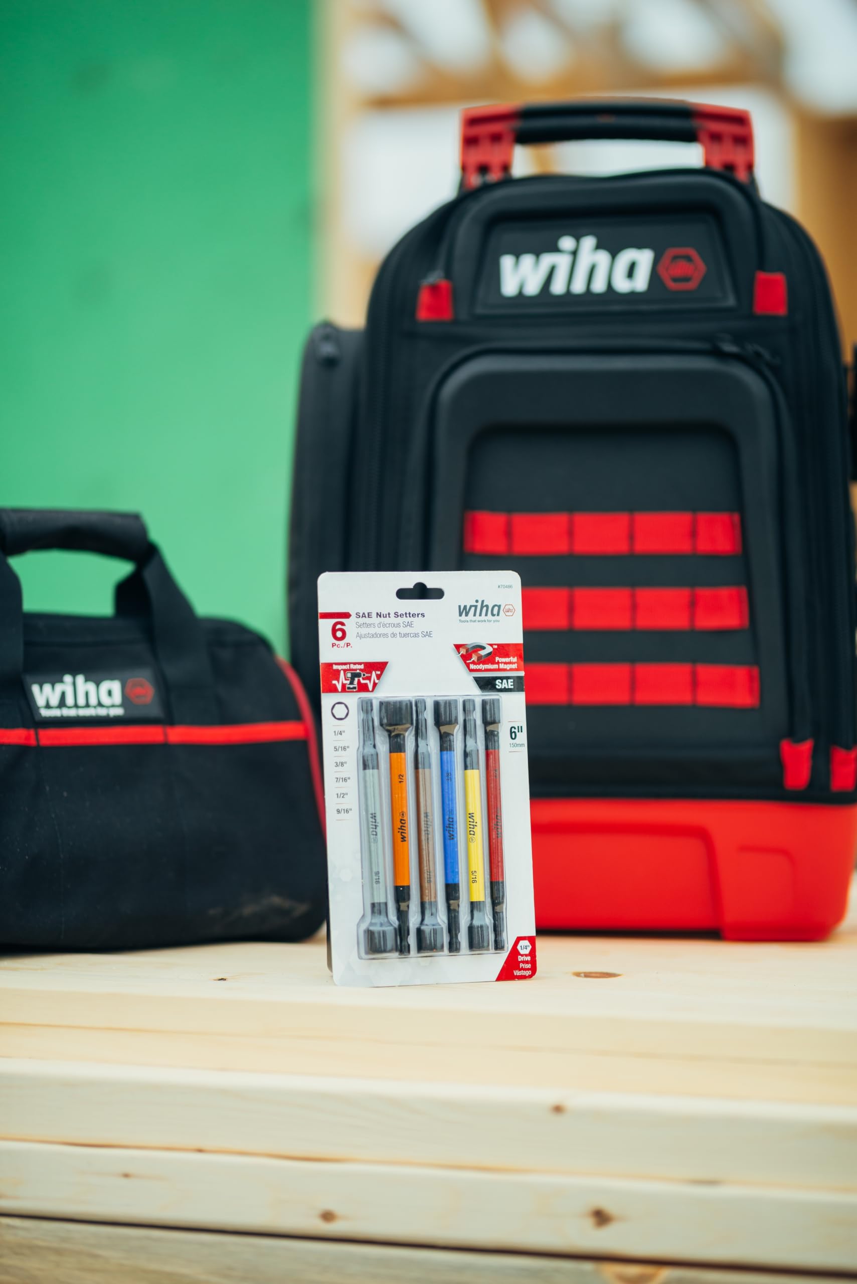 Foto 6 | Nut Setter Wiha 70486 Magnético Codificado Por Colores Sae, 6 Unidades Set - Venta Internacional.