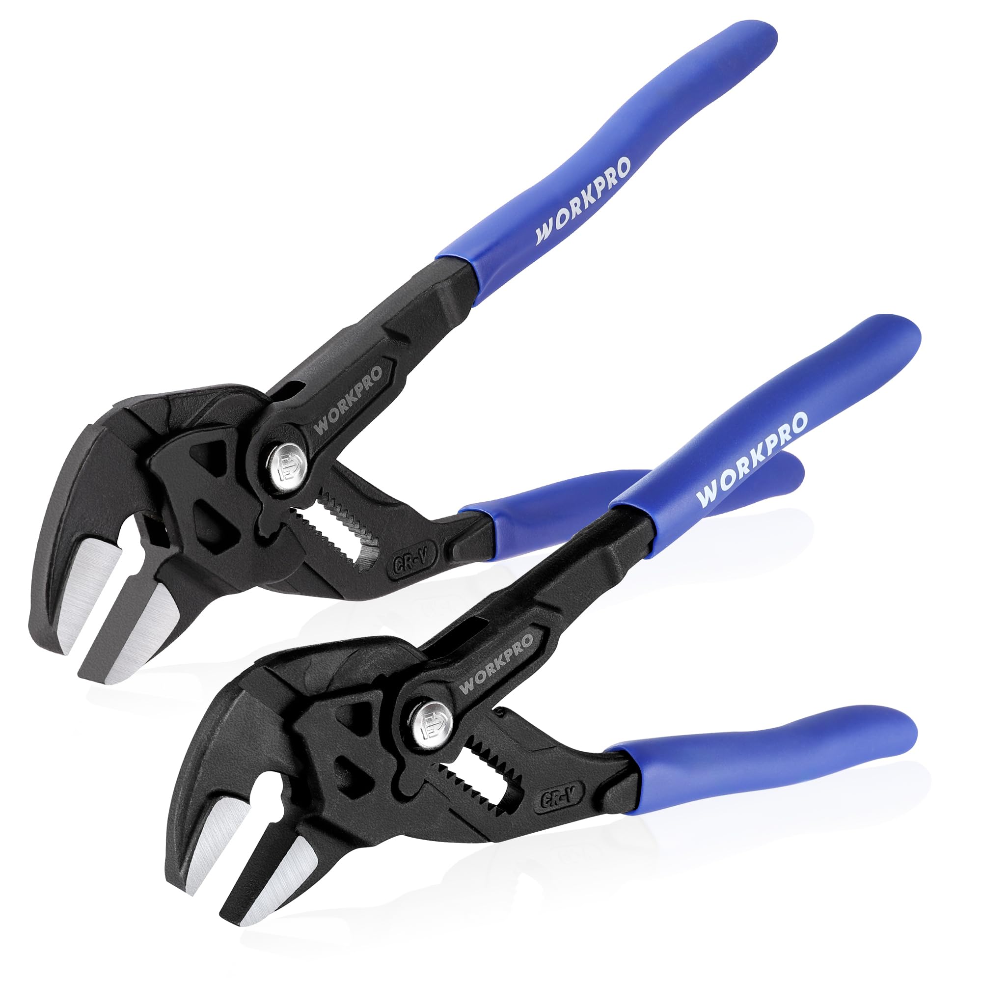 Foto 2 pulgar | Juego De Alicates Y Llaves Workpro Cr-v De 7 Y 10 Pulgadas, Acero Negro - Venta Internacional.