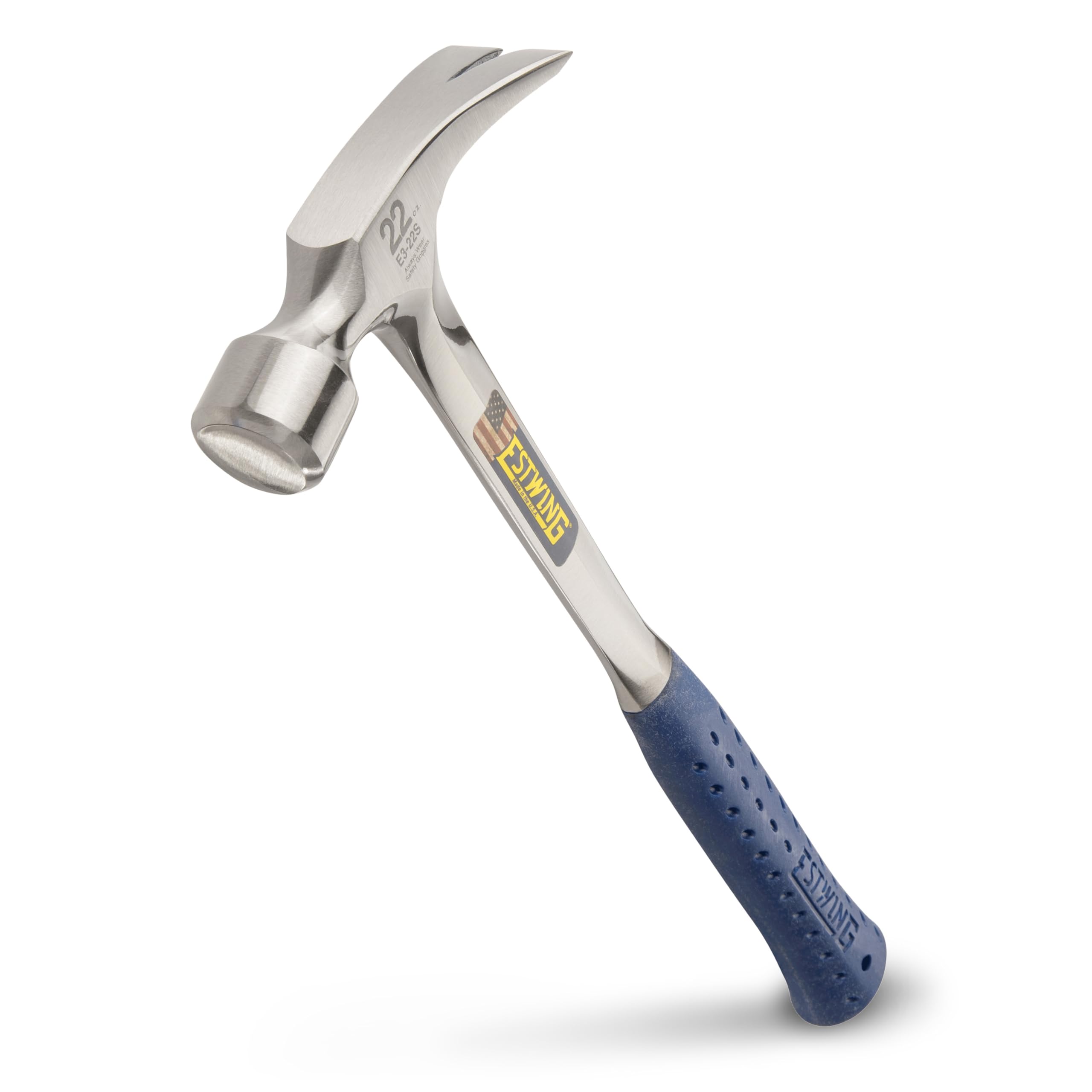 Foto 1 | Martillo Para Enmarcar Estwing E3-22s, 650 G, Con Mango Largo Y Forma Lisa En Forma De F - Venta Internacional.