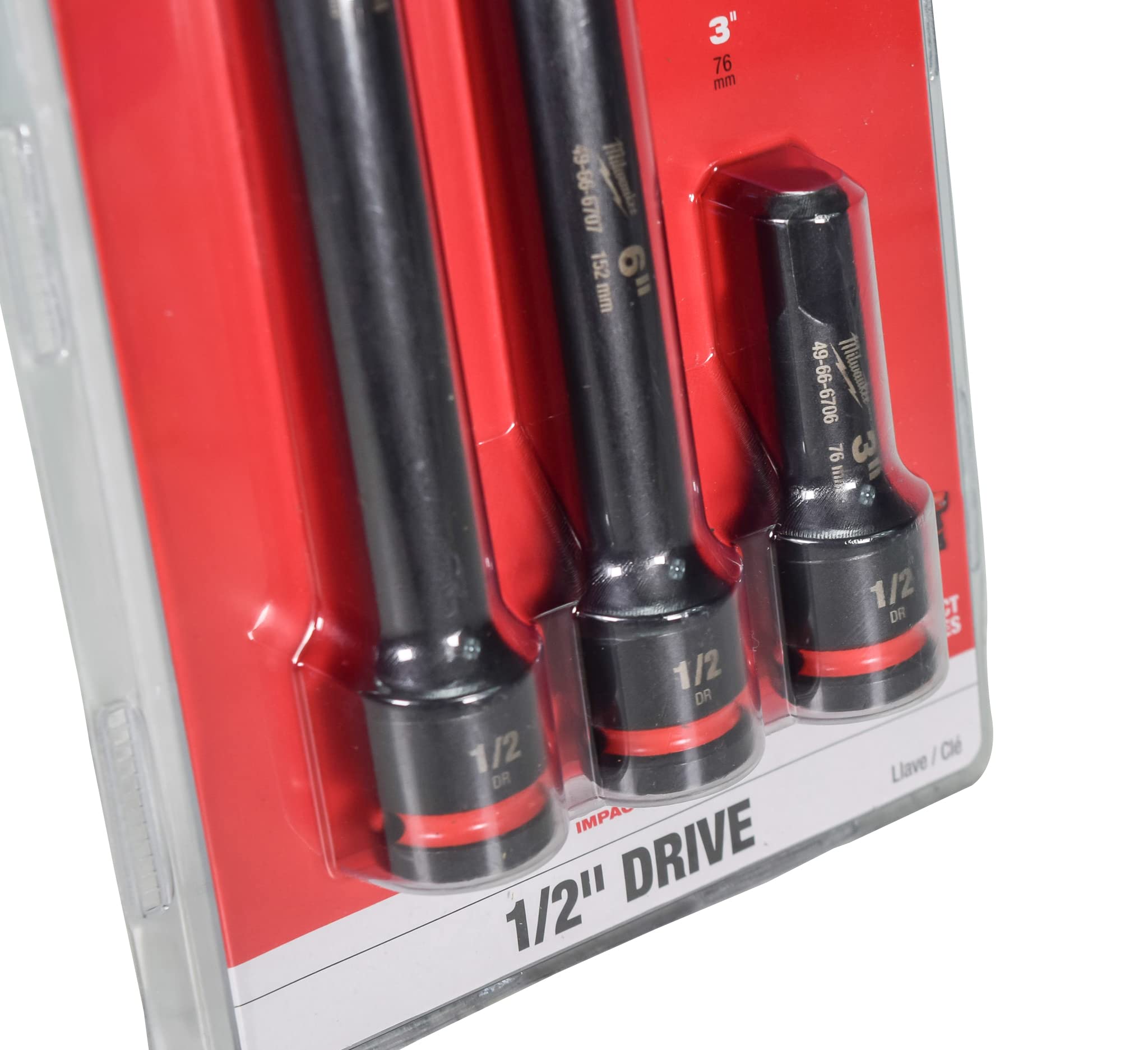 Foto 4 pulgar | Set de Extensión Milwaukee Shockwave Impact Duty 1/2 Drive - Venta Internacional