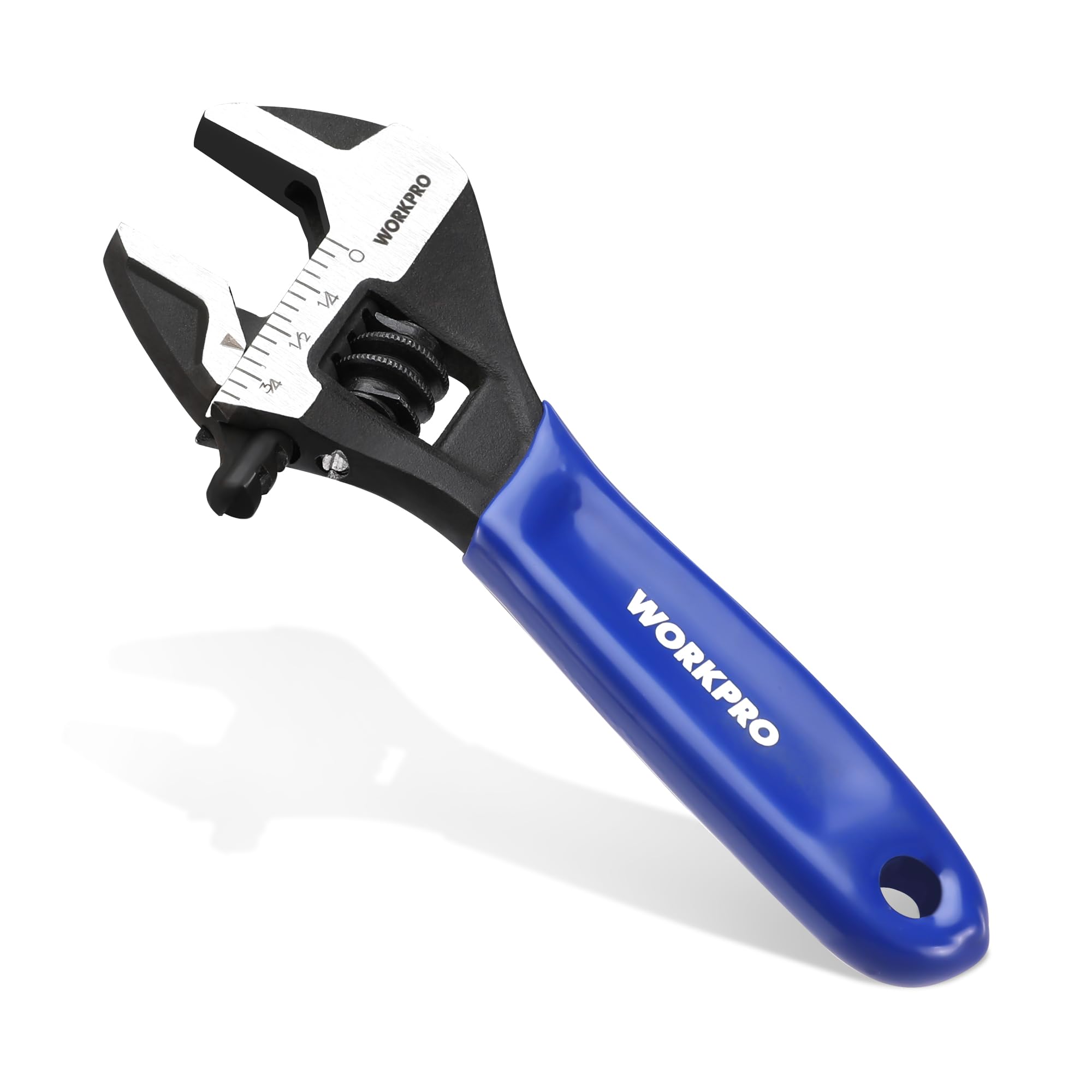 Foto 2 pulgar | Llave Ajustable Workpro De Acero Cr-v De 10 Cm Con Mordaza Ancha - Venta Internacional.