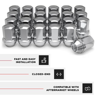 Foto 5 | Lug Nuts White Knight M14 X 1.5 Para Gm Y Cdjr (paquete De 24) - Venta Internacional.