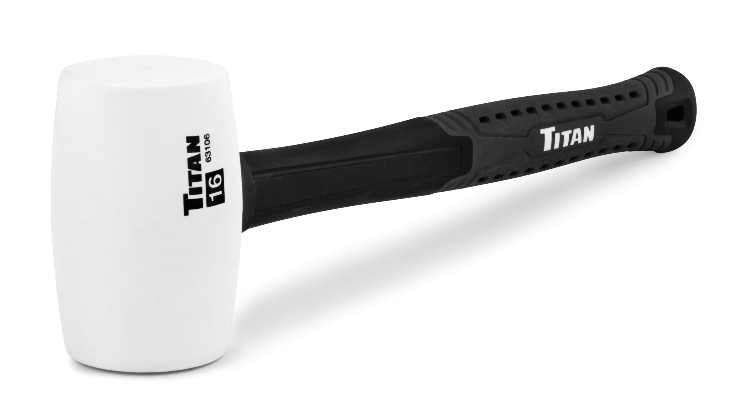 Foto 2 pulgar | Mazo De Goma Titan 63106, 500 Ml, Color Blanco - Venta Internacional.