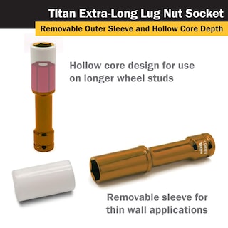 Foto 5 | Disco De 1/2 Pulgada Socket Titan 21119 X 19 Mm Que No Deja Marcas - Venta Internacional.
