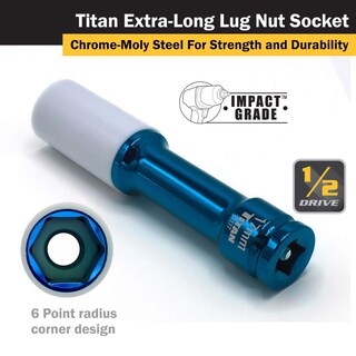 Foto 3 | Disco De 1/2 Pulgada Socket Titan 21117 De 17 Mm Que No Deja Marcas - Venta Internacional.