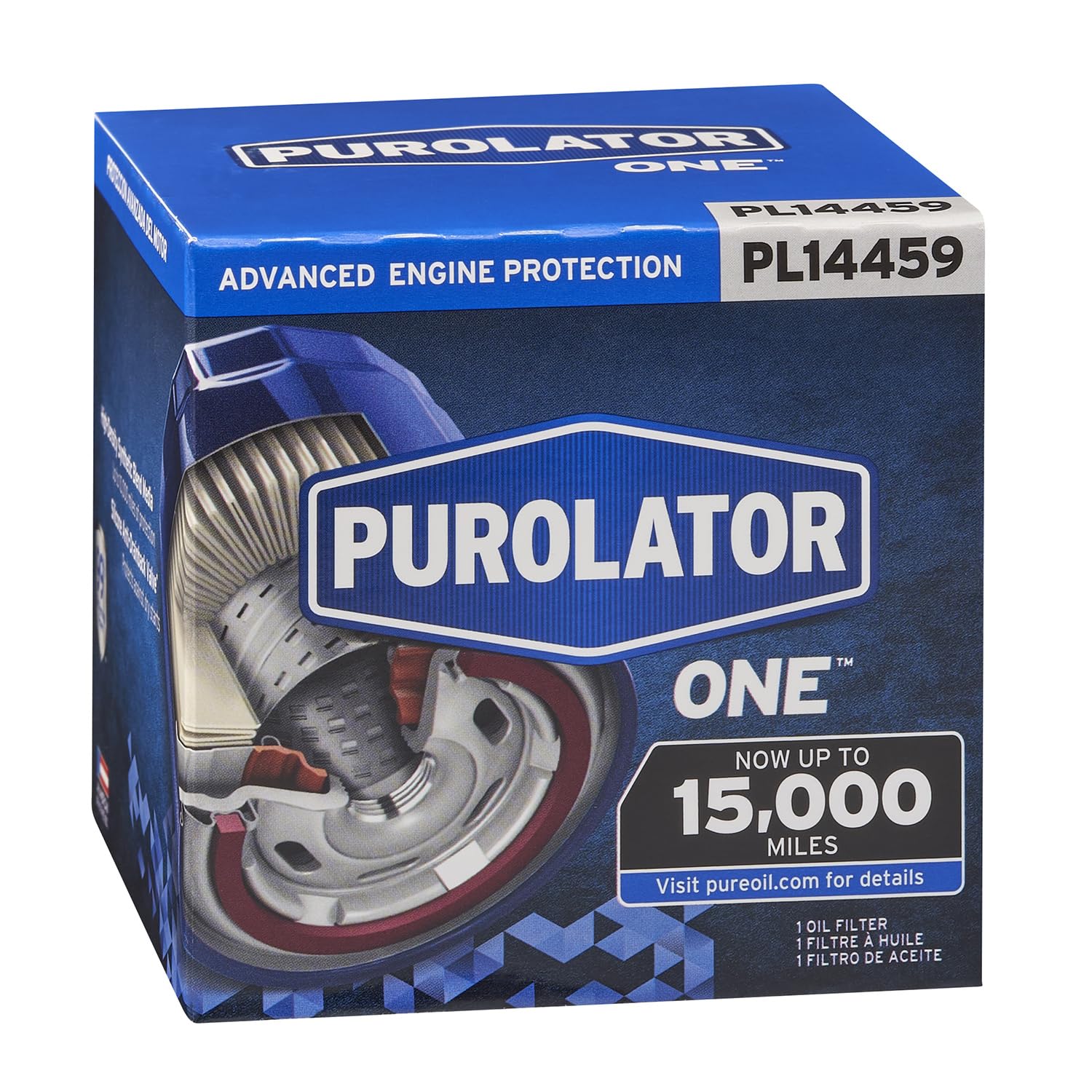 Foto 8 pulgar | Filtro De Aceite Purolatorone Pl14459 Advanced Engine Protection - Venta Internacional.
