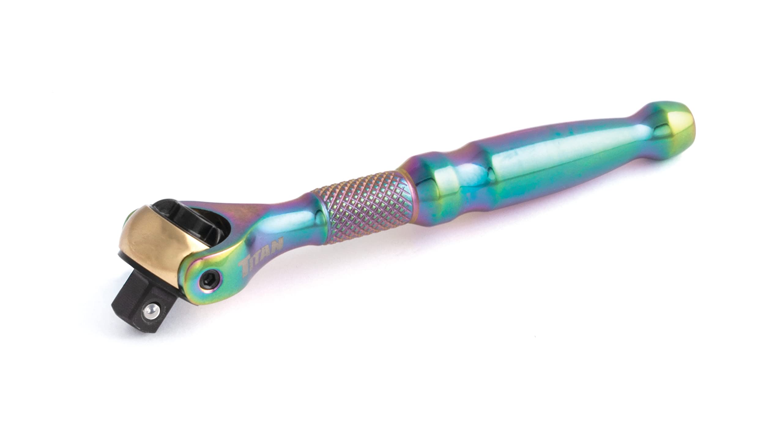 Foto 2 pulgar | Cabezal Giratorio Ratchet Titan 11326 Con Accionamiento De 1/4 Pulgadas Y 90 Dientes - Venta Internacional.