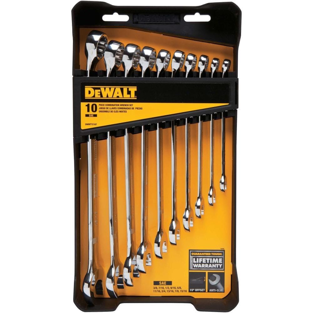 Foto 6 pulgar | Juego De Llaves Combinadas Dewalt Dwmt72166, 10 Piezas Métricas - Venta Internacional.