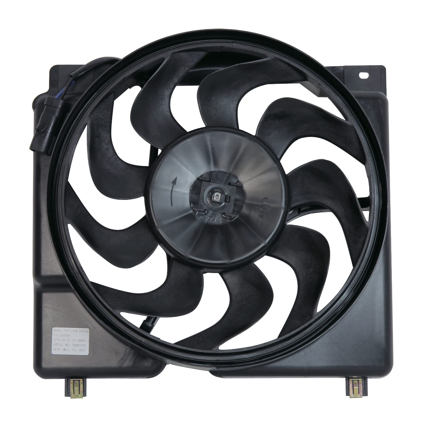 Foto 1 | Conjunto De Ventilador De Refrigeración Tyc 620560 Para Jeep Cherokee 1997-2001 - Venta Internacional.