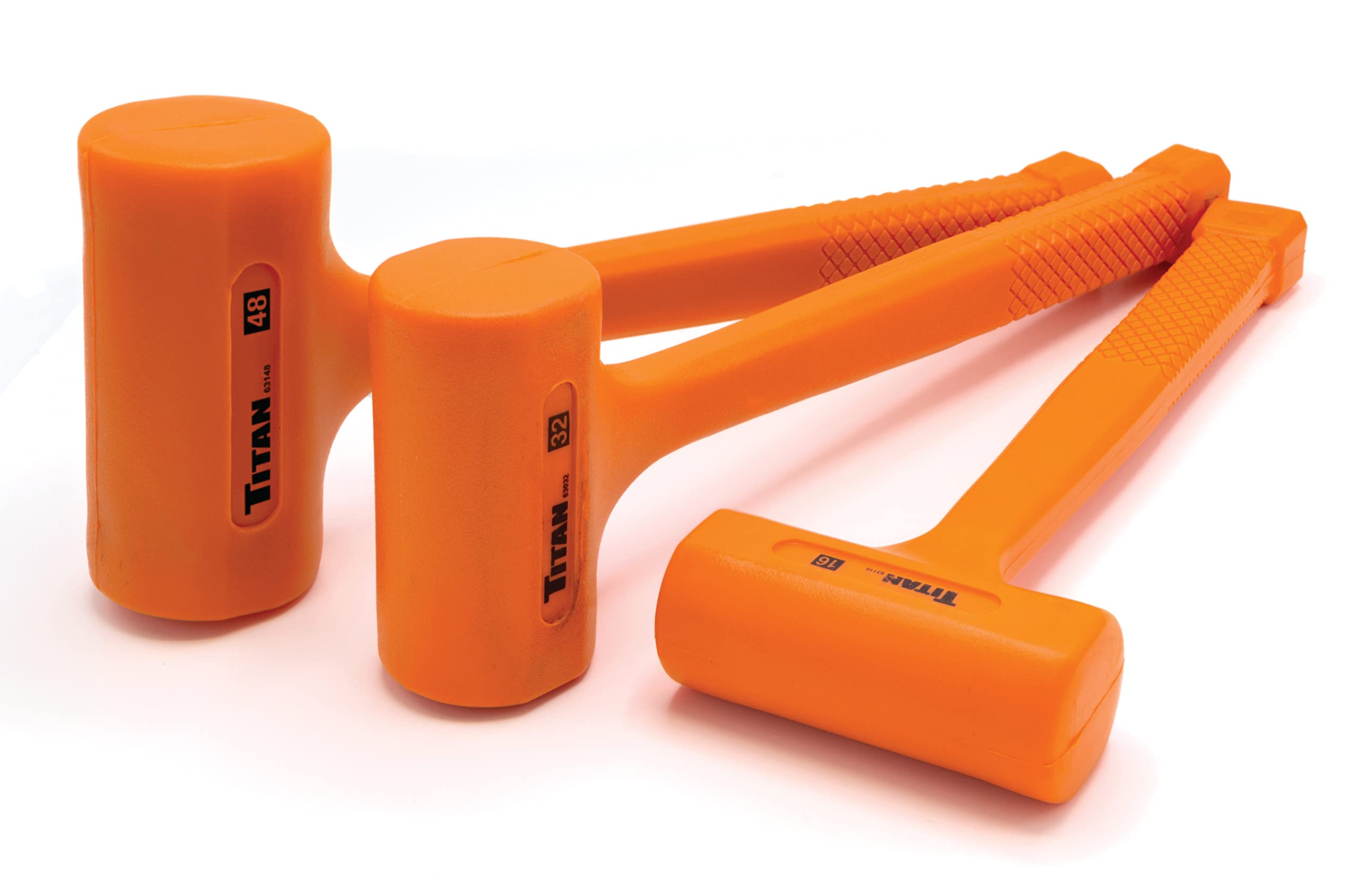 Foto 2 pulgar | Set De Martillos Dead Blow Titan 63143, 450 G, 900 G, 1,4 Kg - Venta Internacional.