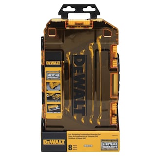 Foto 3 | Juego De Llaves Dewalt Tough Box, 8 Piezas, Combinación De Trinquete Sae - Venta Internacional.