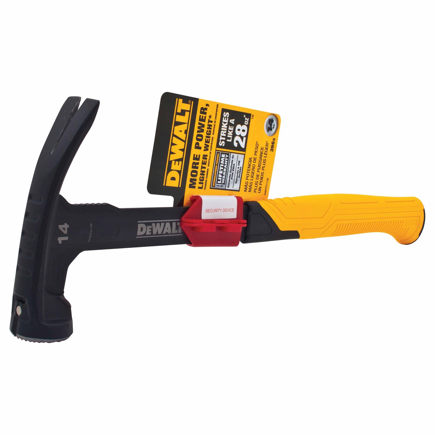Foto 5 pulgar | Martillo Para Enmarcar Dewalt Dwht51138x, 400 G Xp, Cara Cuadriculada - Venta Internacional.