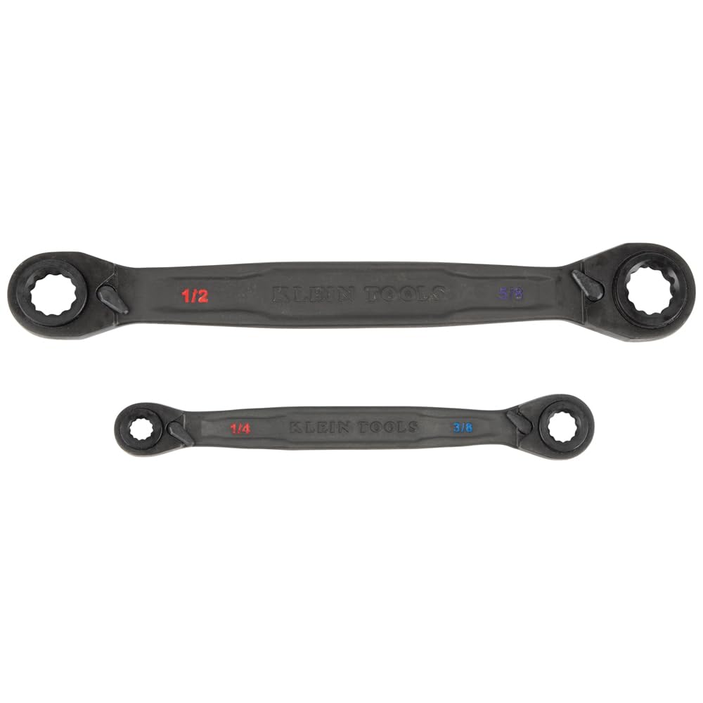 Foto 1 | Juego De Llaves De Trinquete Klein Tools 4-1 Sae, 2 Piezas - Venta Internacional.