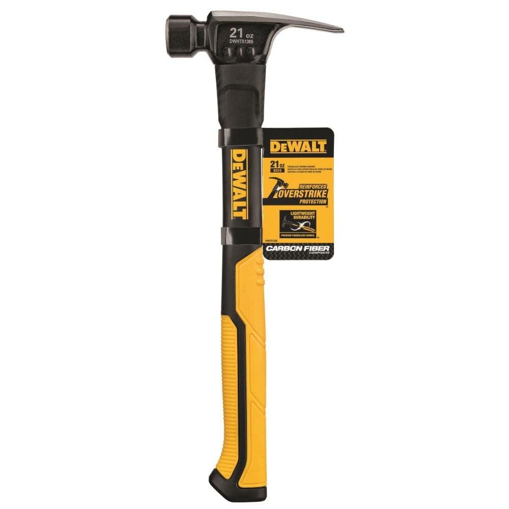 Foto 4 pulgar | Martillo Para Enmarcar Dewalt De Fibra De Vidrio, 600 Ml, 21 Oz - Venta Internacional.