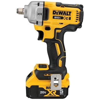 Foto 4 | Llave De Impacto Dewalt 20 V Max Inalámbrica De 1/2 Pulgada Con 2 Baterías - Venta Internacional.