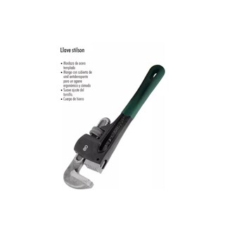 Foto 2 | Llave Para Tubo Stilson De 24 Pulgadas Eo Safe Imports Esi-20877 Verde