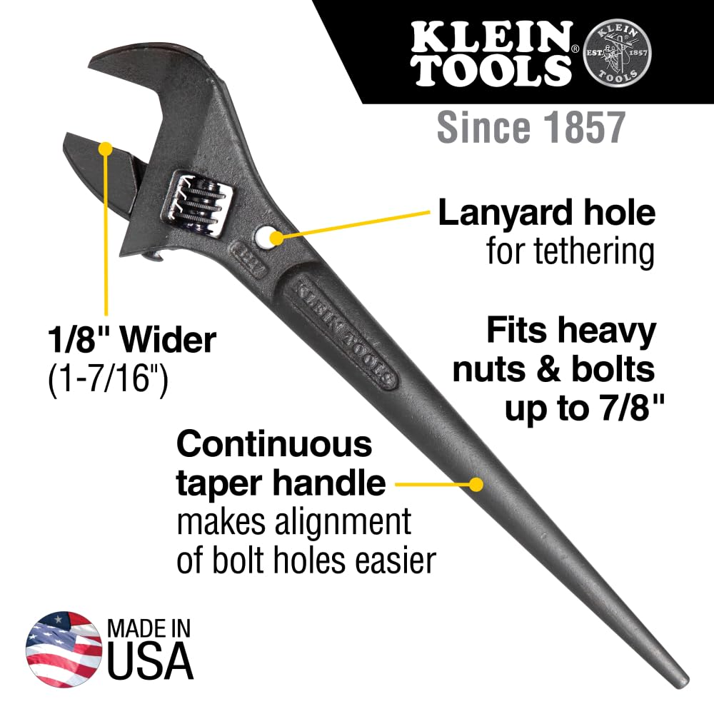Foto 2 | Llave Ajustable Klein Tools 3227 Extra Ancha De 10 Pulgadas - Venta Internacional.