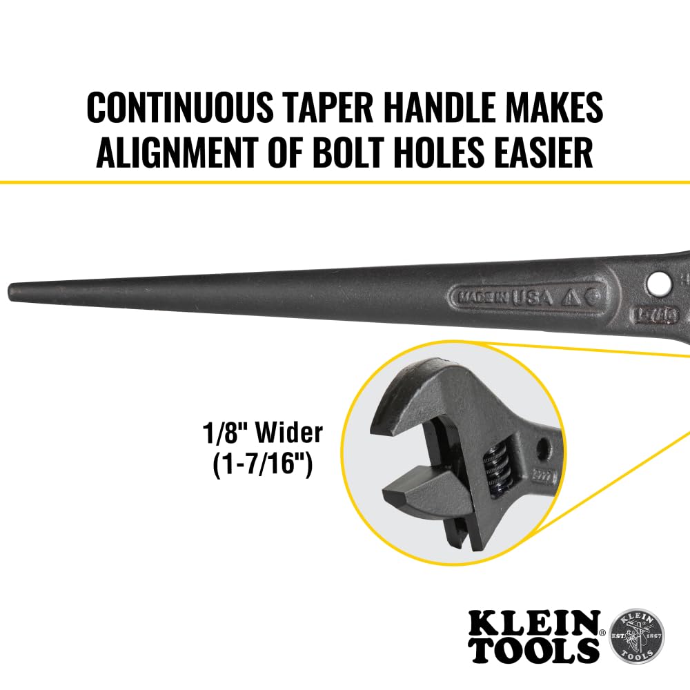 Foto 3 | Llave Ajustable Klein Tools 3227 Extra Ancha De 10 Pulgadas - Venta Internacional.