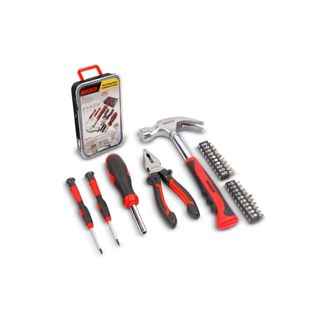 Foto 2 pulgar | Kit de Herramientas Profesional Mikels 25 pz