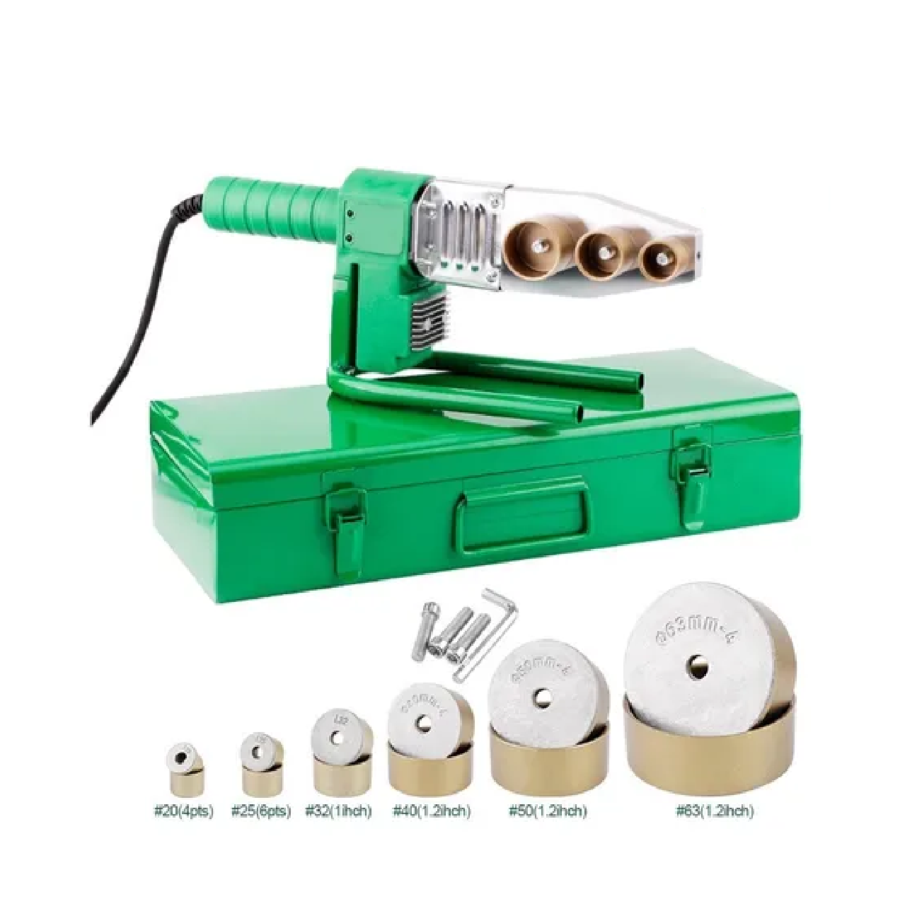 Kit Termofusora Incluye Dados Eo Safe Imports ESI-052, Verde