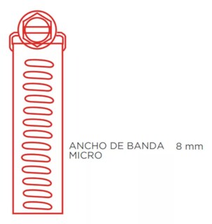 Foto 3 | Abrazaderas Sin Fin CNX HS-4M-P100 de Acero Inoxidable 1/4 -5/8 100 PZAS