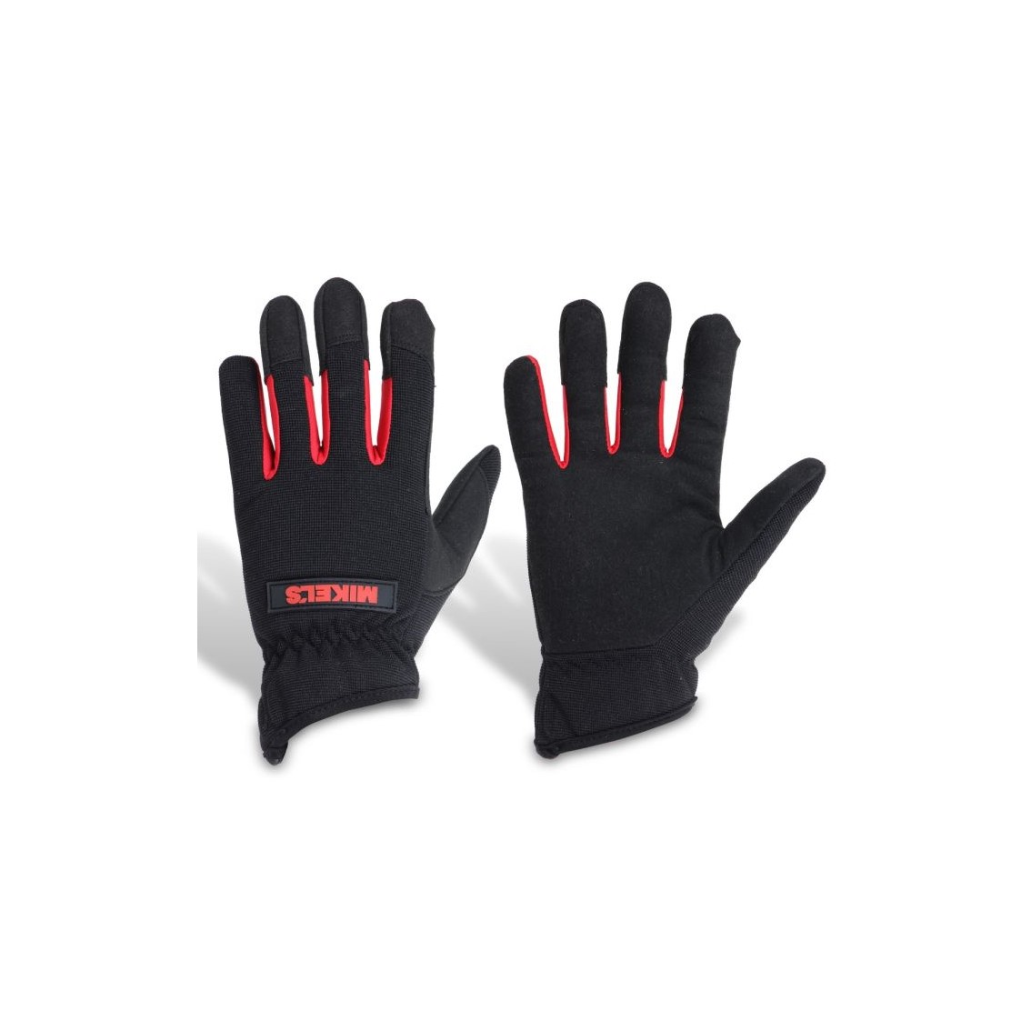 Foto 2 pulgar | Guantes Para Trabajo Para Mecánico Sema Pro Talla Mediana Mikels GMSP-2M color negro con rojo