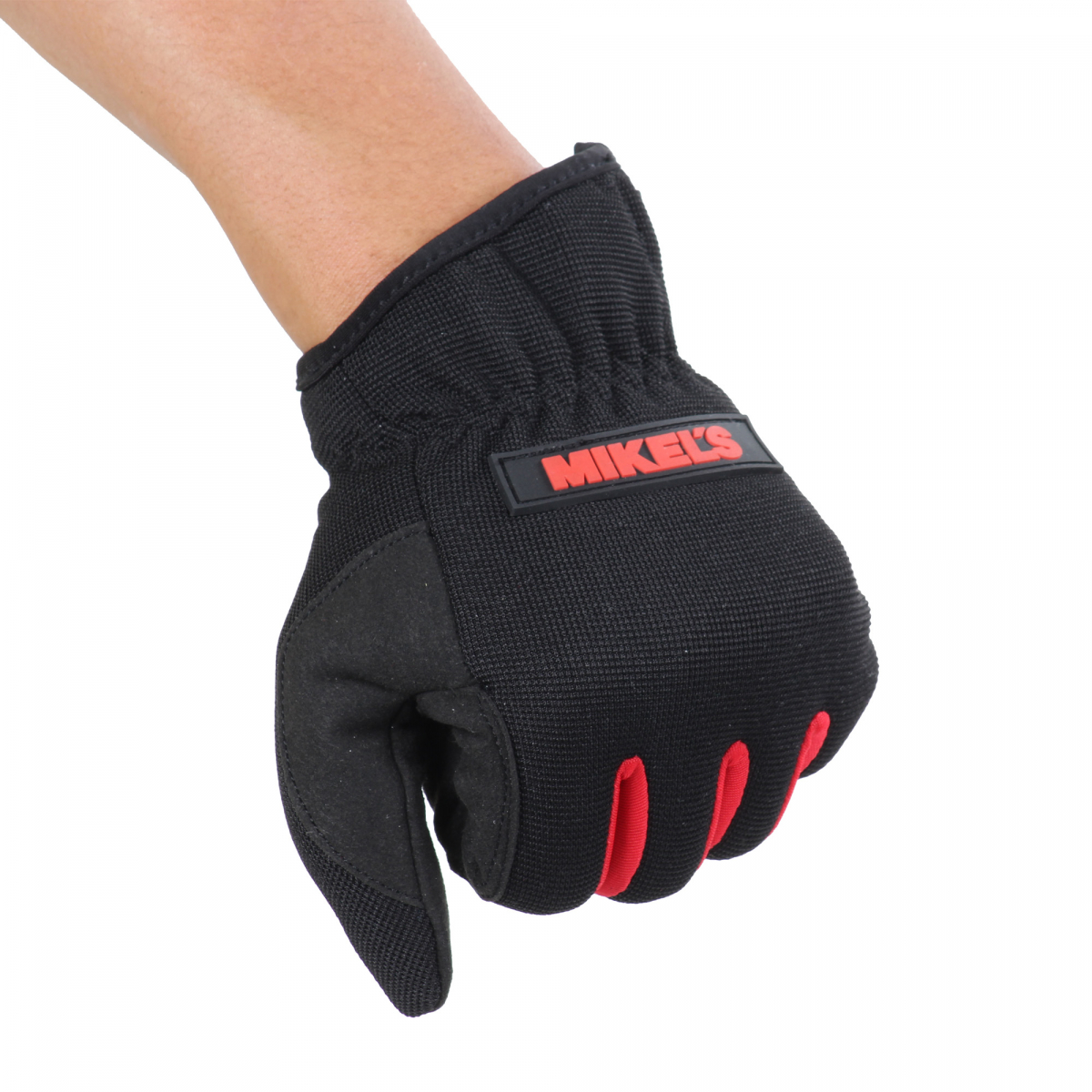 Foto 3 pulgar | Guantes Para Trabajo Para Mecánico Sema Pro Talla Mediana Mikels GMSP-2M color negro con rojo