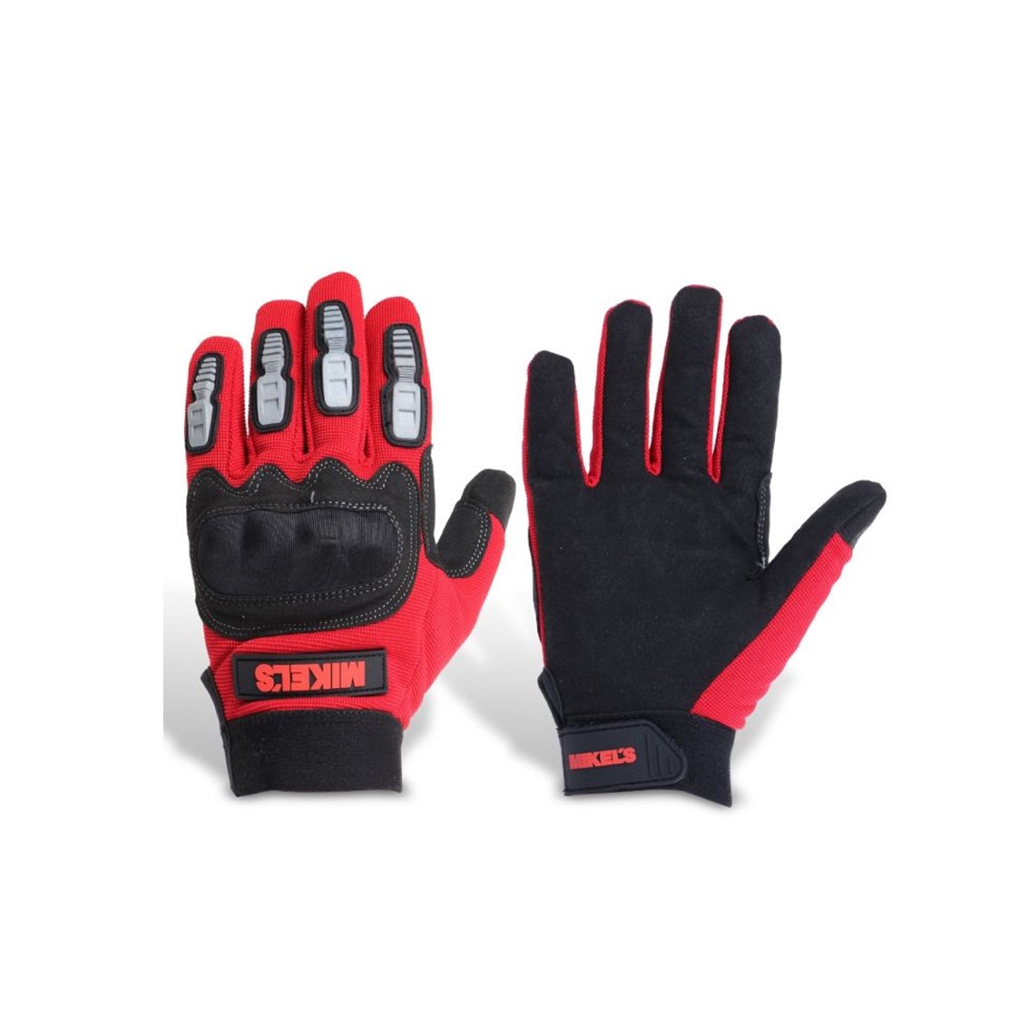 Foto 2 pulgar | Guantes Para Trabajo Talla Grande Para Mecánico De Lujo Mikels GMX-2G color rojo con negro