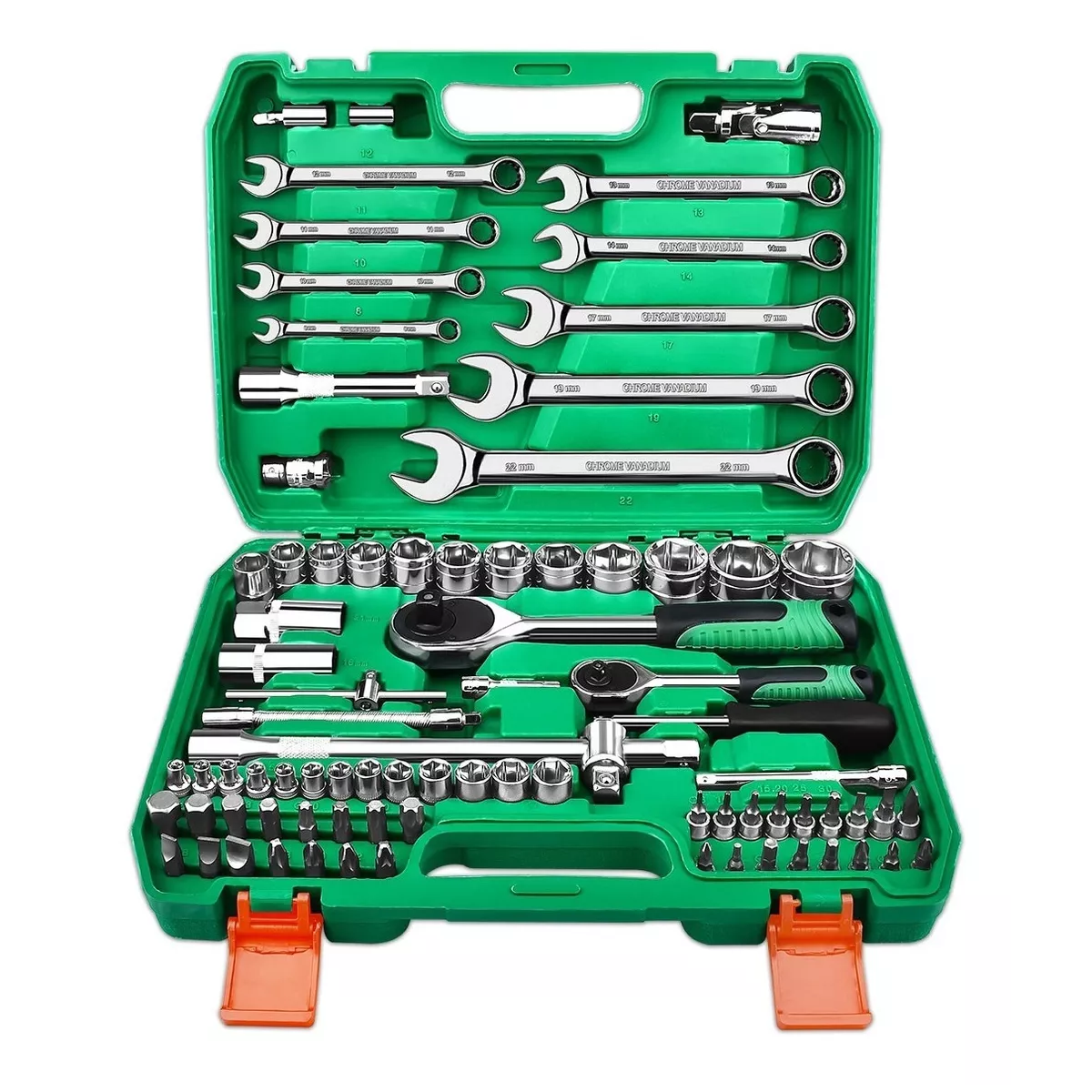 Juego de Herramientas para Reparación de Automóviles 82 Piezas Eo Safe Imports Esi-5988