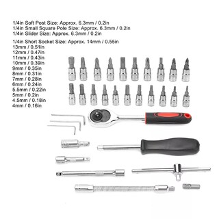 Foto 4 | Kit de Herramientas Mecánicas 46 Piezas Con Desarmador Y Matraca Eo Safe Imports Esi-5993