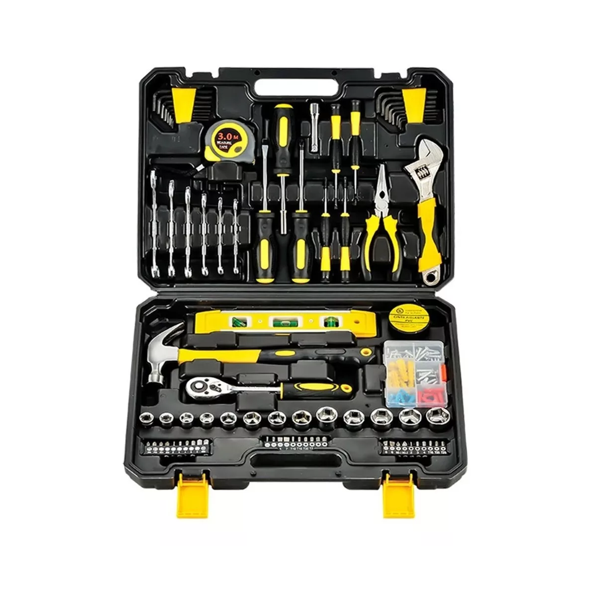 Juego de Herramientas Mecánicas Desarmadores Eo Safe Imports Esi-7076  Multicolor 108 Piezas