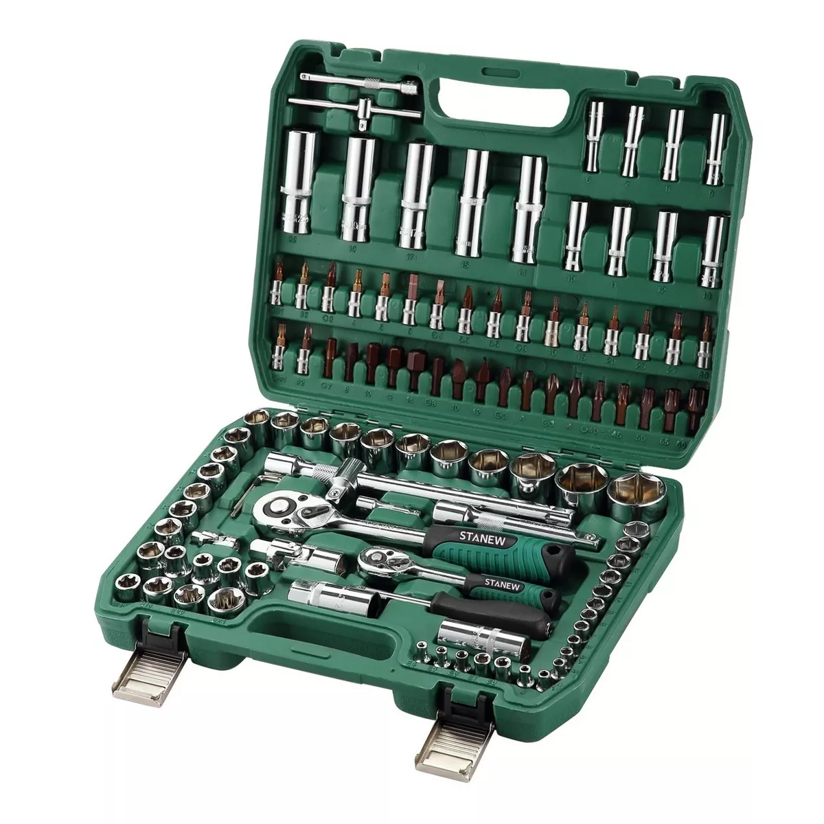 Juego de Herramientas Eo Safe Imports Esi-7071 Autocle Multicolor 108 Piezas
