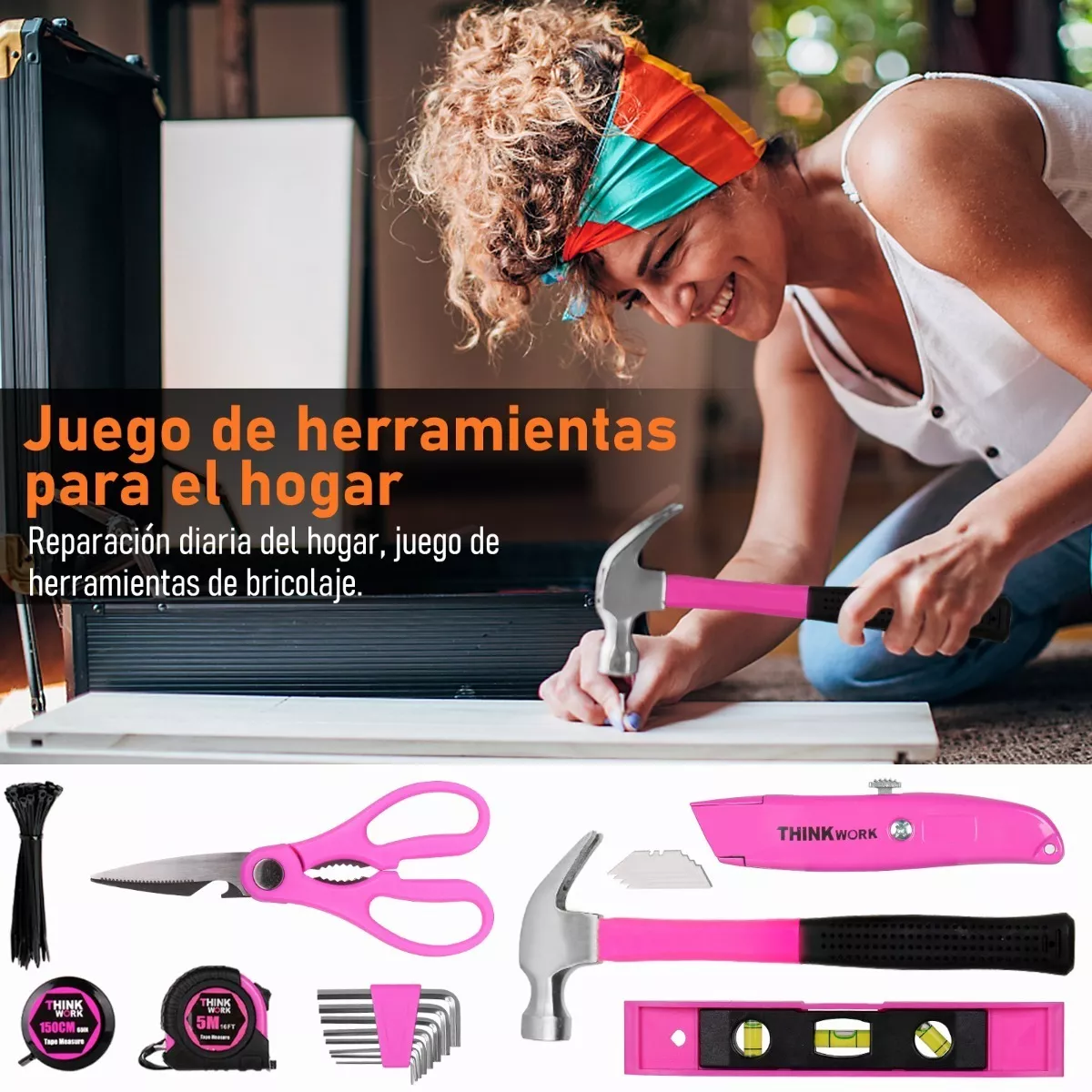 Foto 4 pulgar | Juego de Herramientas Mecánicas Eo Safe Imports Esi-8177 Multicolor 207 Piezas para Mujer