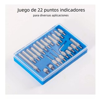 Foto 2 | Kit Calibrador Indicador Caratula 0-1 In Con Base Magnética25 Pzs. Eo Safe Imports Esi-9362 Multicolor