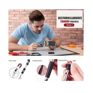 Foto 3 | Juego De Herramientas Para Macbook,switch,xbox,ps4,celulares Eo Safe Imports Esi-9966 Multicolor