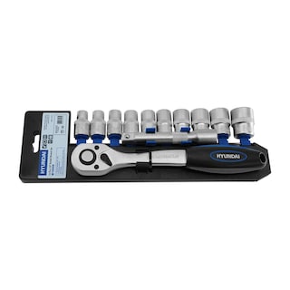 Foto 3 | Kit De Herramientas Dados, Matracas Y Desarmadores Hyundai - W16005-d01006