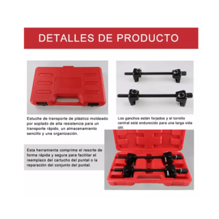 Foto 3 | Resorte Amortiguador Lab.G 2 Piezas con Estuche