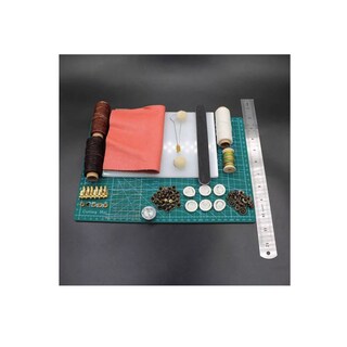 Foto 2 | Kit de Herramientas de Cuero Lezna Punzón Remache y Cuchilla Eo Safe Imports Esi-11817 69 Piezas