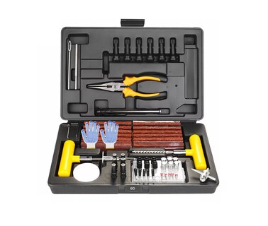 Foto 1 | Kit Reparación Emergencia Llantas Neumáticos Auto Moto 100pz Eo Safe Imports Esi-12264 Multicolor
