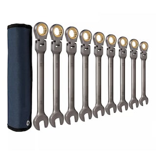 Foto 1 | Kit Herramientas Mecánicas Llaves Combinadas con Matraca 9 piezas Eo Safe Imports Esi-12370 Plata