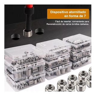 Foto 3 | Kit de Reparacion Roscas con Insertos Helicoil 262 Pcs Eo Safe Imports Esi-14108