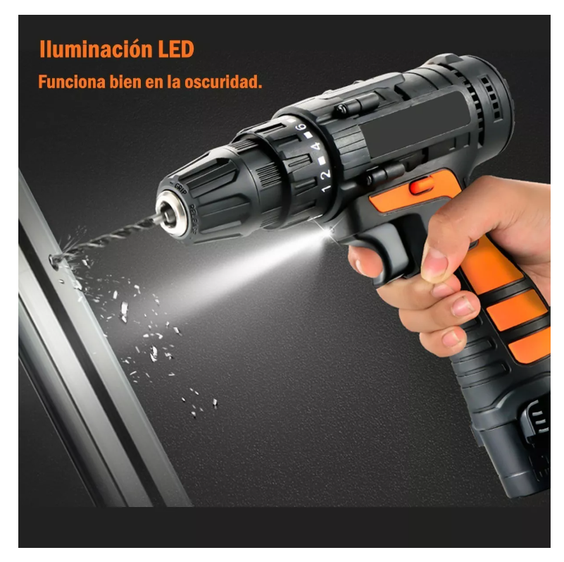 Foto 6 pulgar | Kit de Herramientas  Wünd con Taladro Eléctrico 112 Piezas