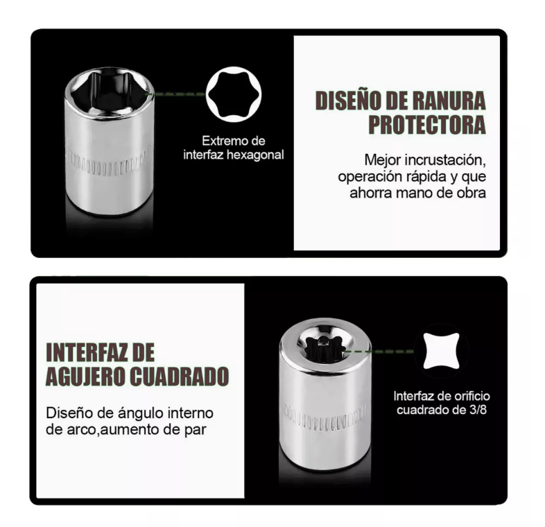 Foto 4 | Juego De Herramientas  Wünd Mecánicas Dados 46pcs