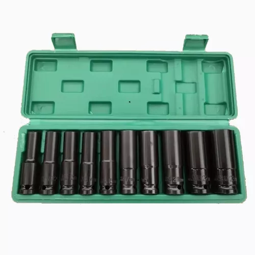 Foto 2 pulgar | Juego Herramientas Llave De Vaso Kit Mecanicas Dados 10 Pzs