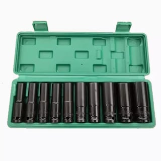 Foto 1 | Juego Herramientas Llave De Vaso Kit Mecanicas Dados 10 Pzs