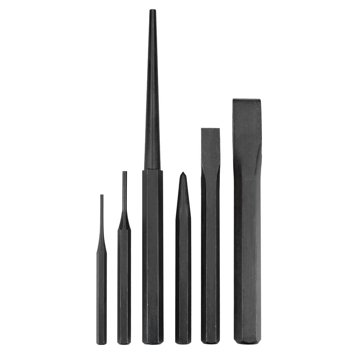 Juego De Puntos, Punzones, Cinceles Y Botadores, 12 Piezas Urrea