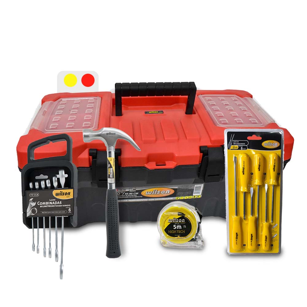 Foto 3 pulgar | Kit Basico De Herramientas Wilson Tools
