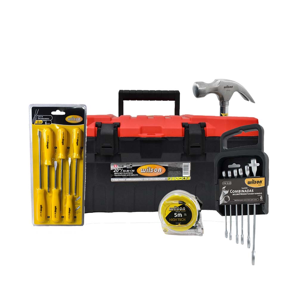 Foto 4 pulgar | Kit Basico De Herramientas Wilson Tools
