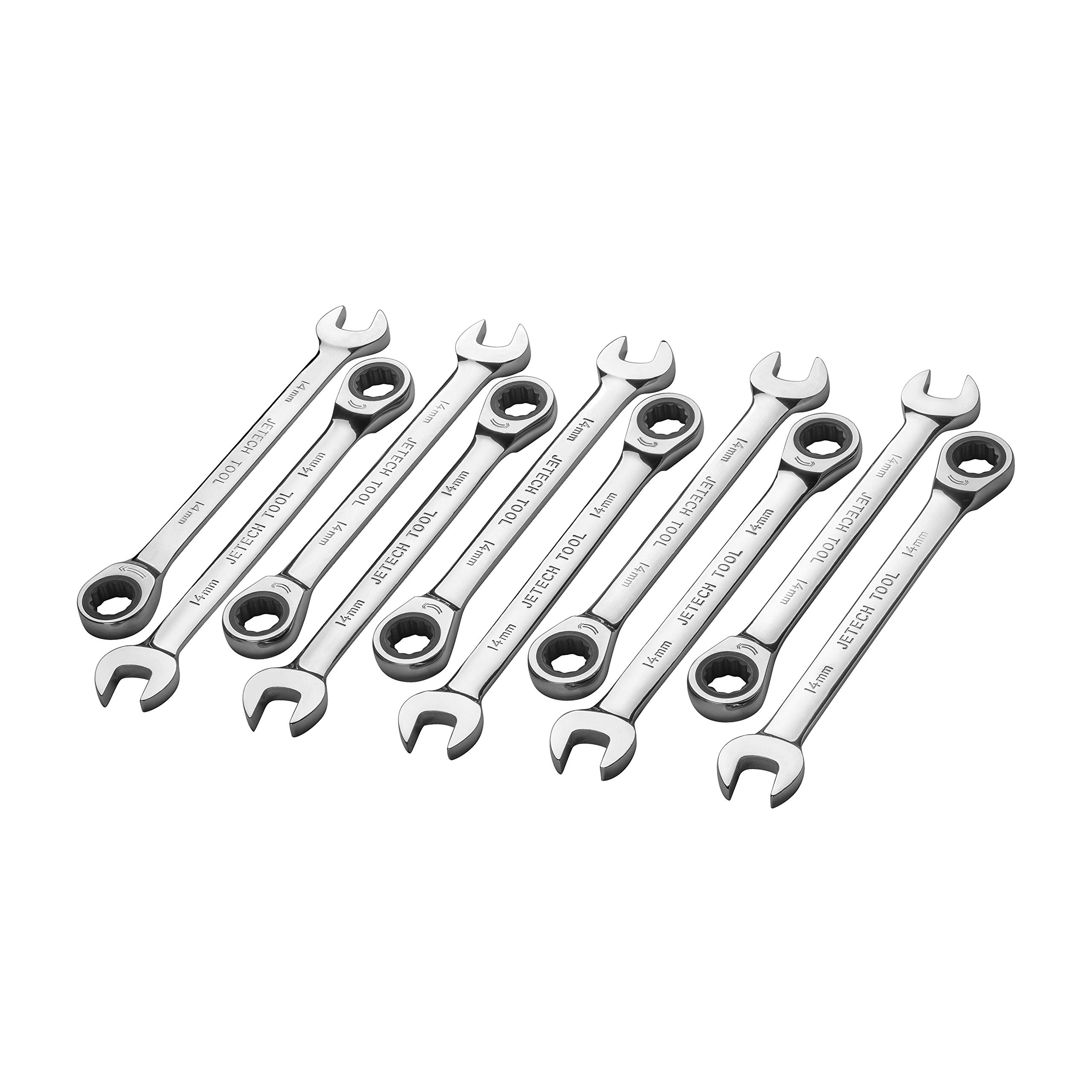 Llave Combinada De Trinquete Jetech, Grado Industrial, 10 Mm - Venta Internacional.