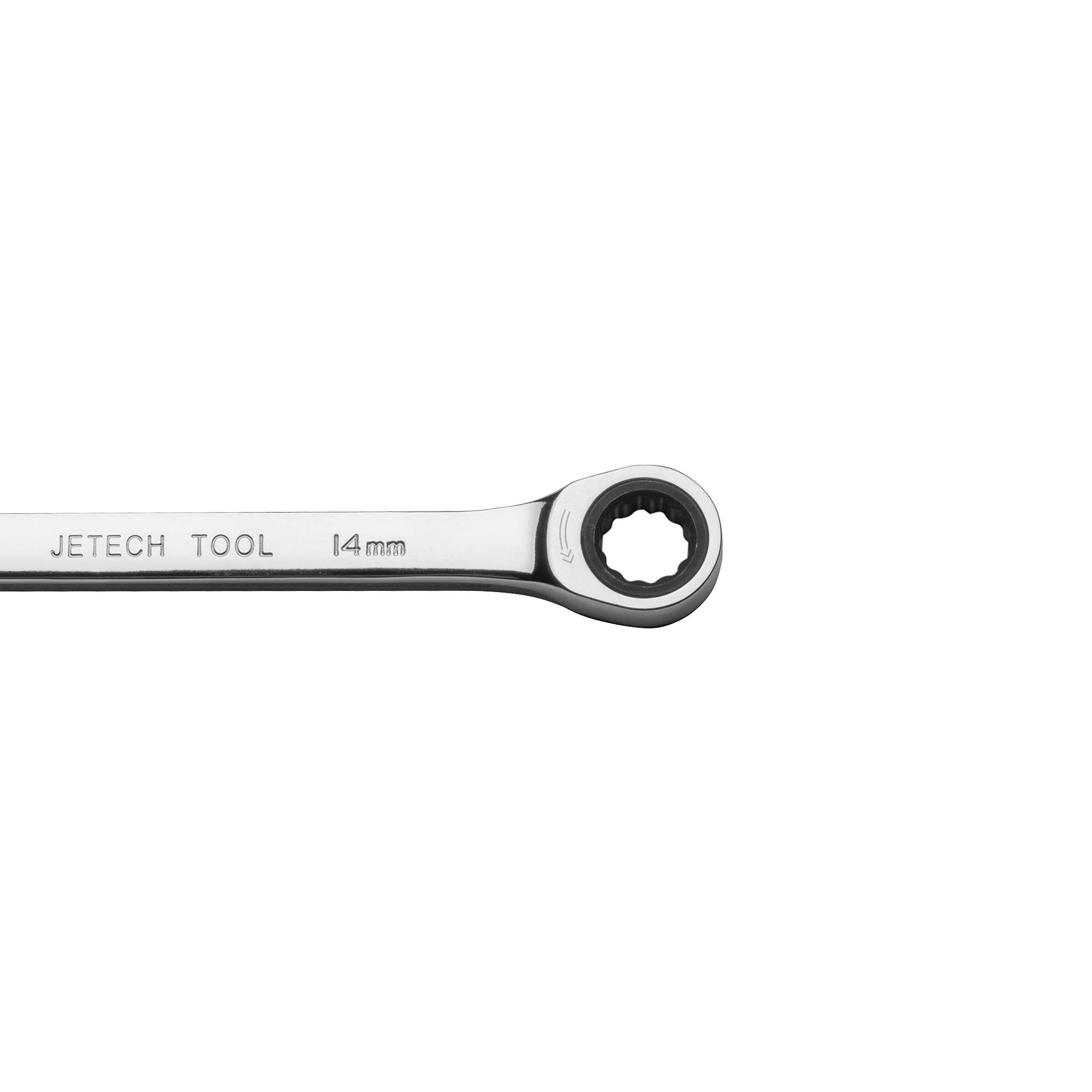 Foto 4 pulgar | Llave Combinada De Trinquete Jetech, Grado Industrial, 10 Mm - Venta Internacional.